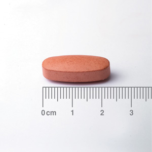 Muestra de tableta del Ácido Pantoténico o Vitamina B5 Lamberts