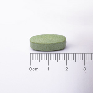 Muestra de comprimido del VeinTain® con Ginkgo Biloba, Canela y Jengibre Lamberts