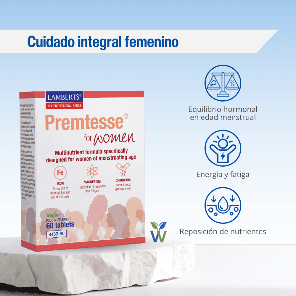 Premtesse® el Multinutriente para las mujeres en edad menstrual. Imagen 5