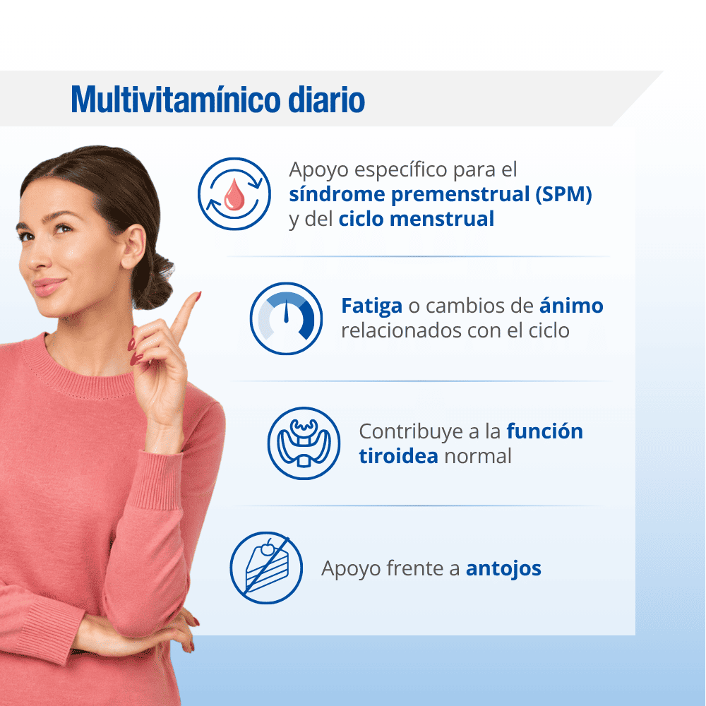 Premtesse® el Multinutriente para las mujeres en edad menstrual. Imagen 1