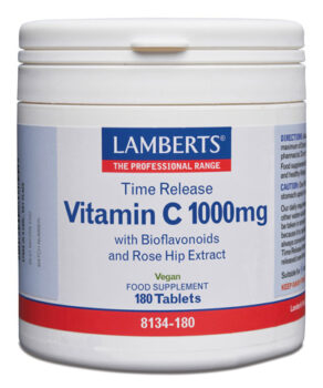 Vitamina C 1000 mg. Liberación Sostenida 180 tabletas