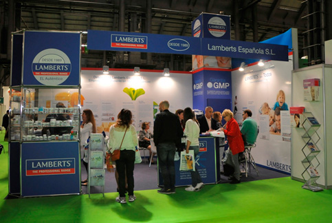 Lamberts Españona en Exposalud 2015- Stand 1