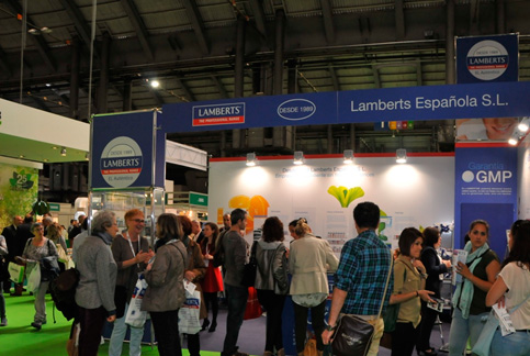 Expo Salud 2015 Barcelona- Stand Lamberts