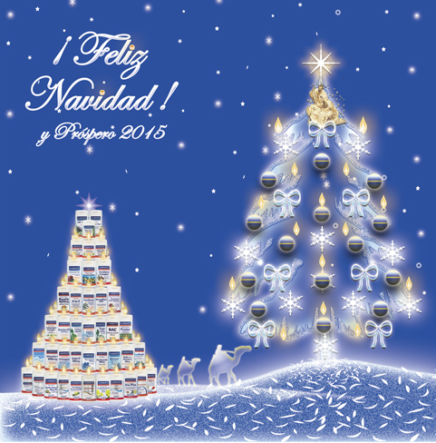 Christmas Felicitacion Navidad 2014 Lamberts Española-portada