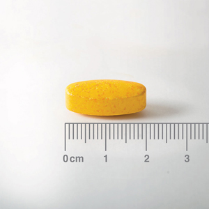 [:es]Muestra de tableta de la Cúrcuma o Turmeric 10.000 mg Lamberts[:en]Sample of Turmeric 10.000 mg Lamberts tablet[:]