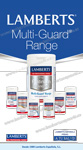 Portada del folleto Multiguard de Lamberts