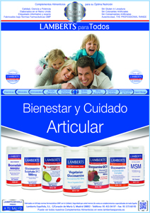 Lamberts Española en prensa bienestar artiicular