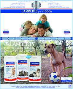 lamberts española en La Razón PET NUTRITION
