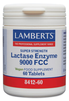 Lactasa 9000 FCC. Enzima Digestiva en tabletas