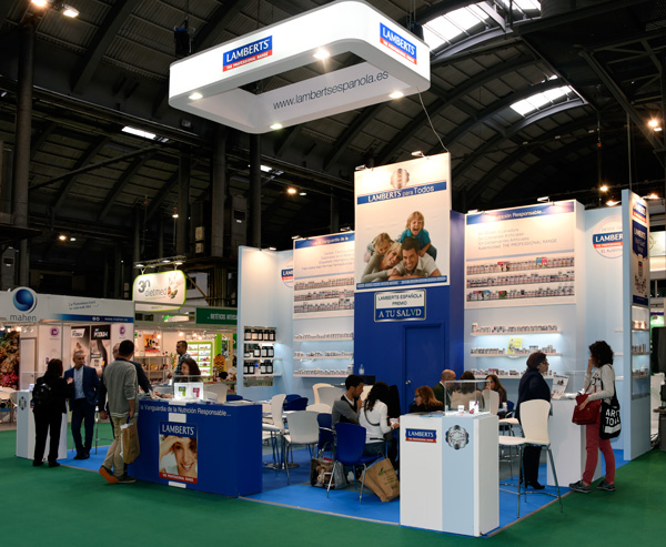 Stand de Lambets Española en Expo Salud 2017