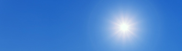Sol emitiendo rayos