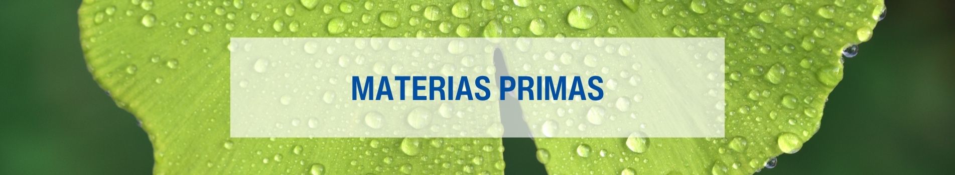 Materias primas Lamberts header