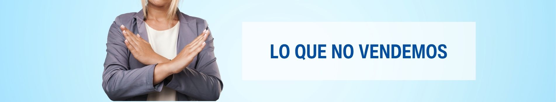 Lo que no vendemos en Lamberts banner