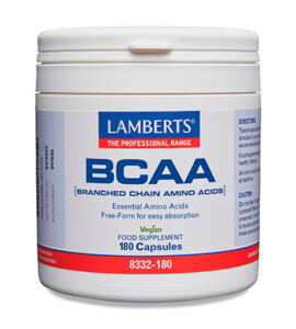 BCAA en Forma Libre. Aminoácidos esenciales Lamberts