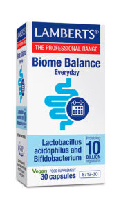 Probiótico Biome Balance diario Lamberts. 30 cápsulas