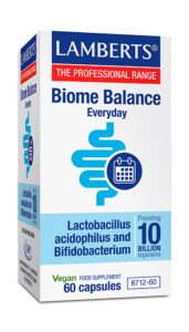 Probiótico Biome Balance diario Lamberts. 30 cápsulas