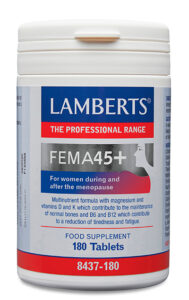 FEMA45+ Un Complejo multivitamínico como ayuda en la menopausia Lamberts