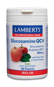 Glucosamina QCV 929 mg de Sulfato de Glucosamina 2KCI Lamberts