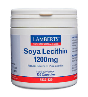 Lecitina de Soja 1200 mg, fuente de Fosfatidil Colina
