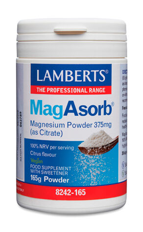 MagAsorb. Magnesio en polvo como Citrato, muy soluble