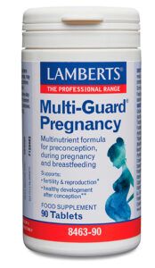Multiguard Pregnancy Lamberts. Multinutriente para ayudar al embarazo
