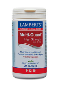 MultiGuard® Complejo vitamínico con mezcla ORAC con 30 tabletas Lamberts
