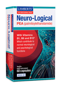 Neuro-Logical PEA (palmitoiletanolamida) con vitaminas B1, B6 y B12 Lamberts