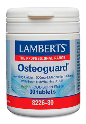 Osteoguard®. Calcio, Magnesio, Boro, Vitaminas D y K 30 tabletas