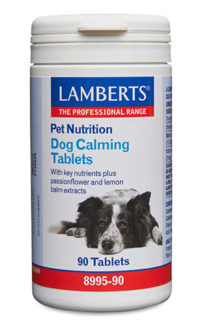 Tabletas calmantes para perros