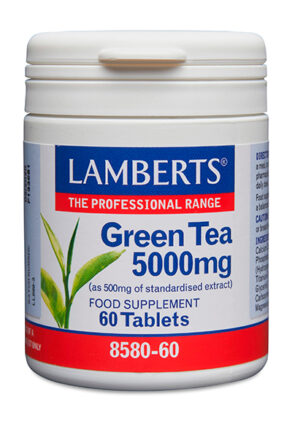 Té verde (<em>Camellia sinensis</em>) 500 mg como extracto