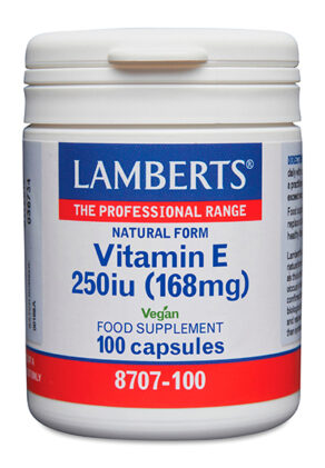 Vitamina E Natural 250 UI (168 mg)